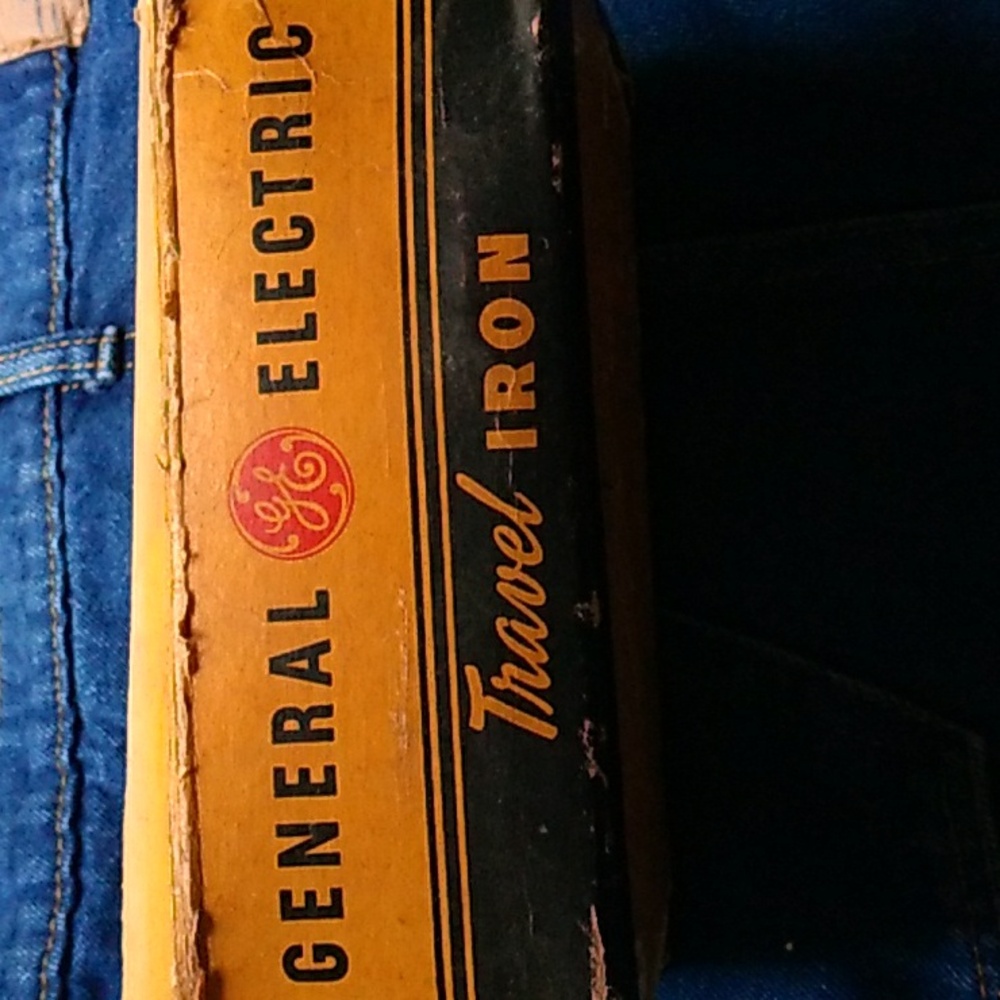 ⚜️ Vintage 1950 General Electric Automatic Iron TRAVEL EVC